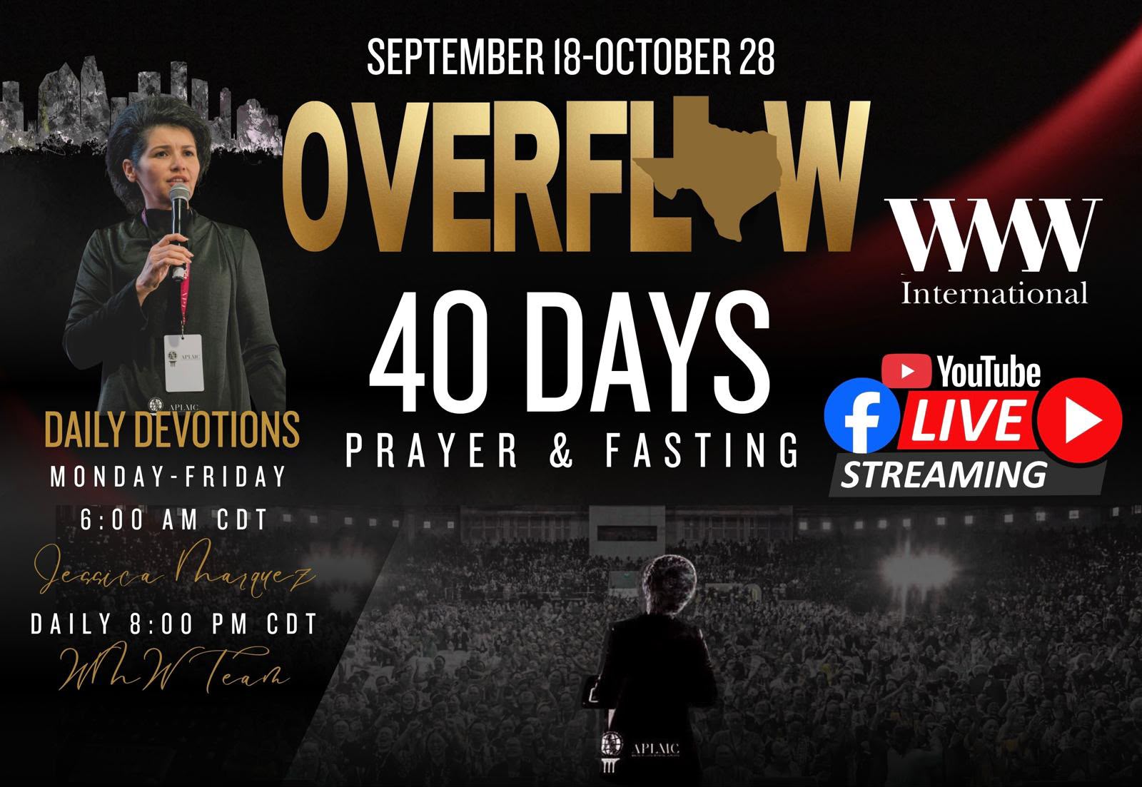 40 Days Prayer and Fasting